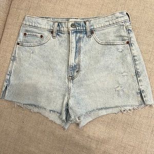 A&F High Rise Mom Shorts